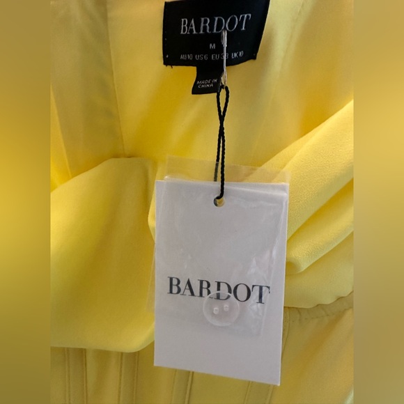 Bardot Limoncello Midi Martini Dress, Size Medium, US6 NWT - Picture 6 of 11